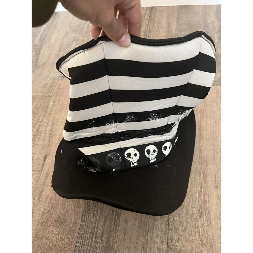 Disney Parks Nightmare Before Christmas Jack Skellington Top Hat Adult Cosplay - Picture 4 of 7